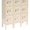 Global Industrial Six Tier Locker, 12x12x12, 18 Door, Unassembled, Tan 652055TN - alternate 3